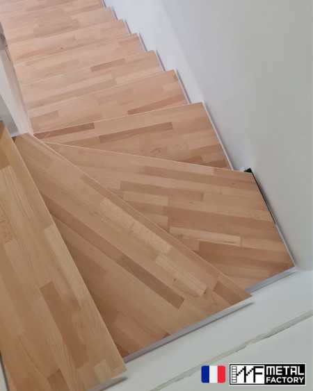 votre escalier sur mesure quart tournant haut LOFT METAL