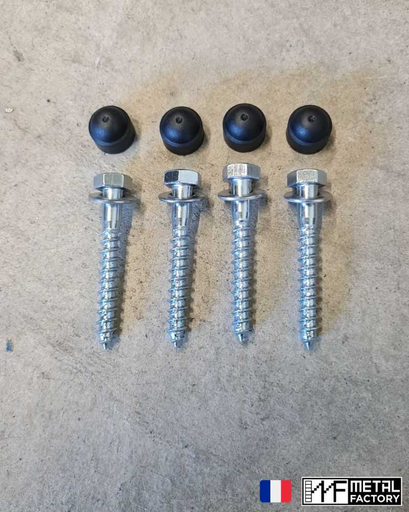 tirefonds en acier zingué avec bouchon de finition pour un rendu pro tirefonds en acier zingué avec bouchon de finition pour un rendu pro