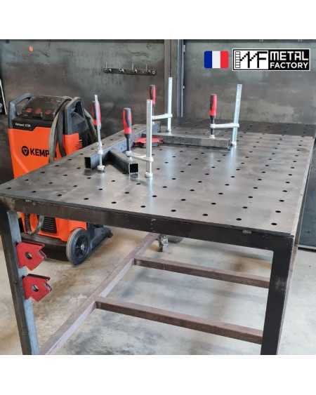 welding table découpée au laser