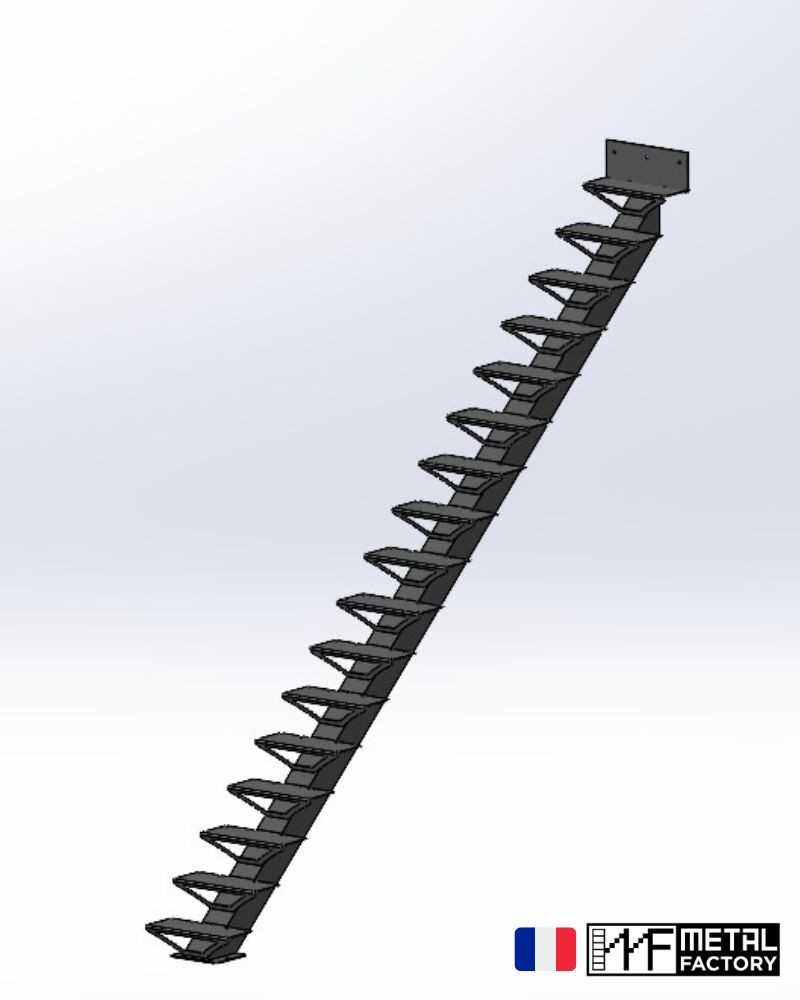 limon d'escalier CURVE METAL 100% sur mesure limon d'escalier CURVE METAL 100% sur mesure