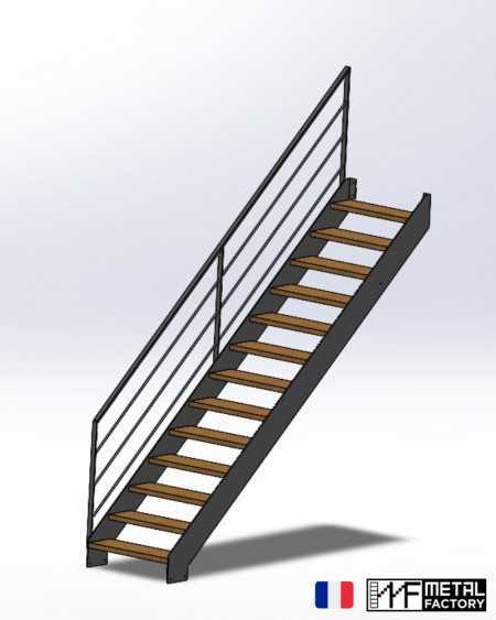 vos plans d'escalier sur mesure pour découpe laser