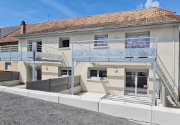 Réalisation sur mesure : Balcons et escalier en acier galvanisé à Tarcenay